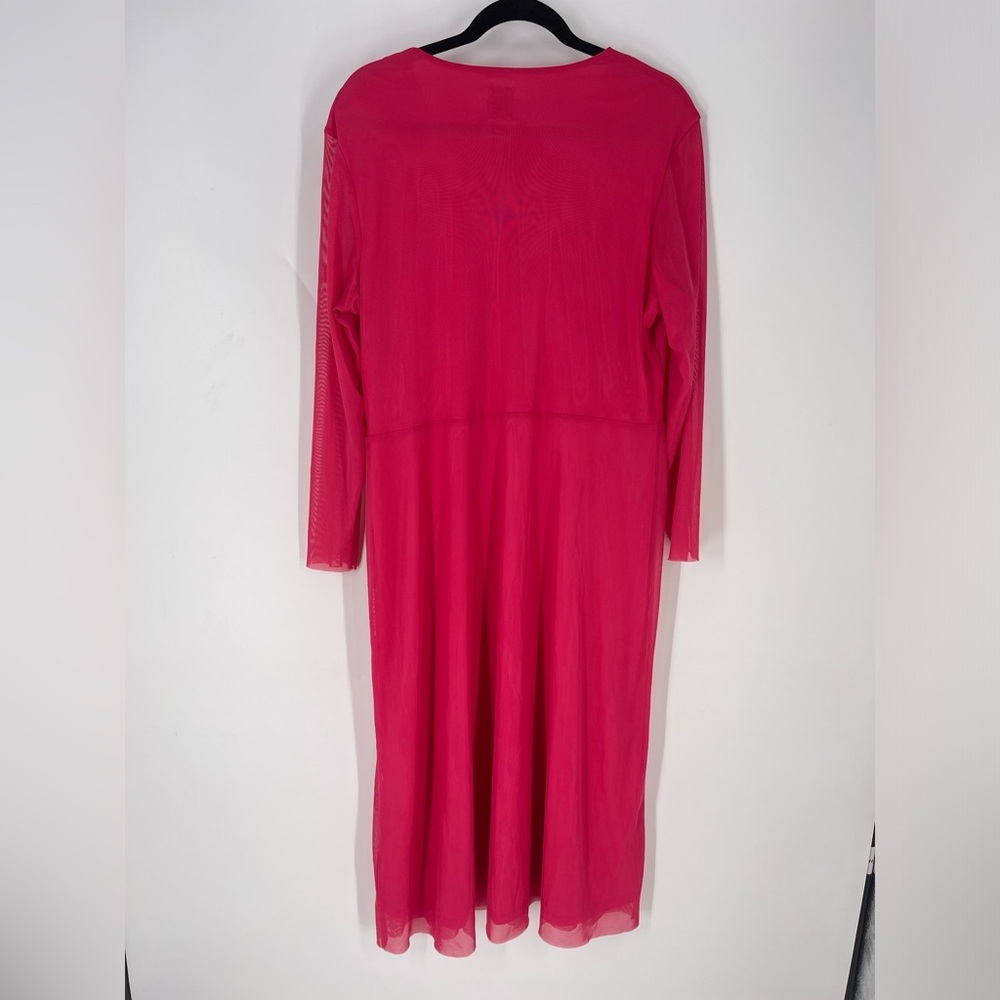 Anne Klein NWT Hot Pink Dress (B43#2) - Picture 4 of 14
